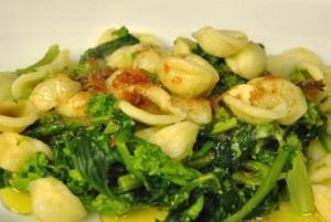Orecchiette e cime di rape 